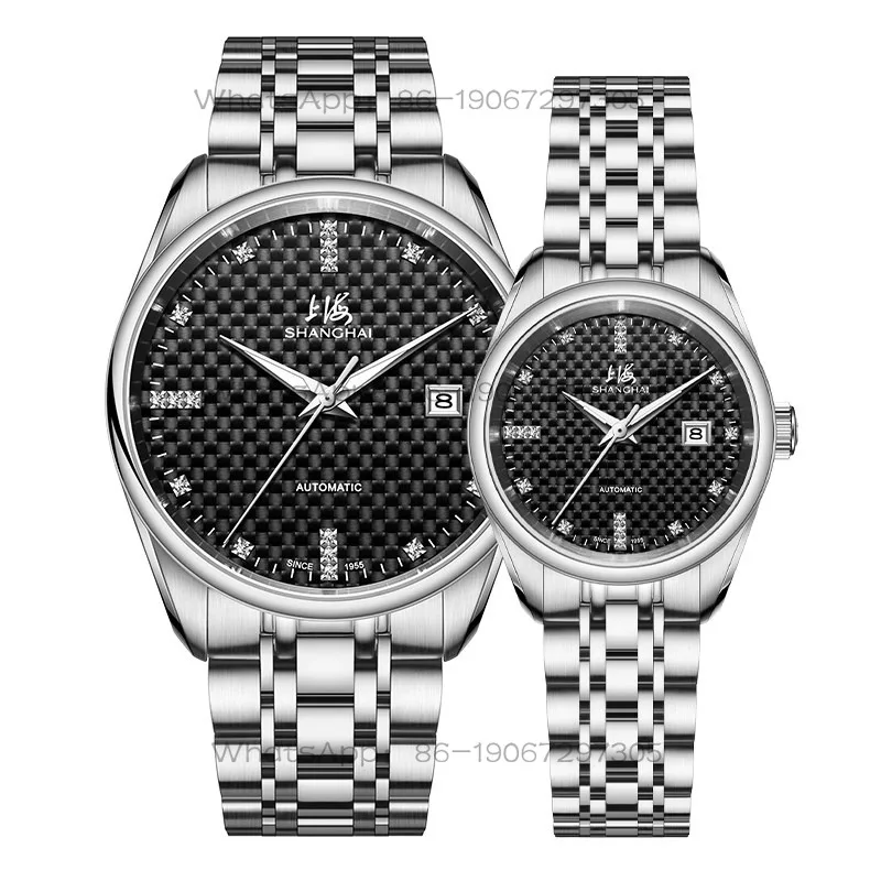 

Time Island Watch 1 Store Shanghai Automatic Couple Watch Paired Luminous Watch