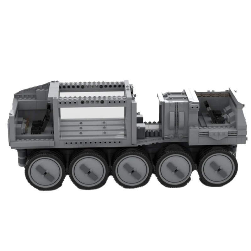 MOC Large Clone Turbo Tank (HAVw A6 Jumpernaut) blocchi di costruzione fai da te modello tecnico mattoni assemblaggio giocattolo regali per bambini 1524 pezzi