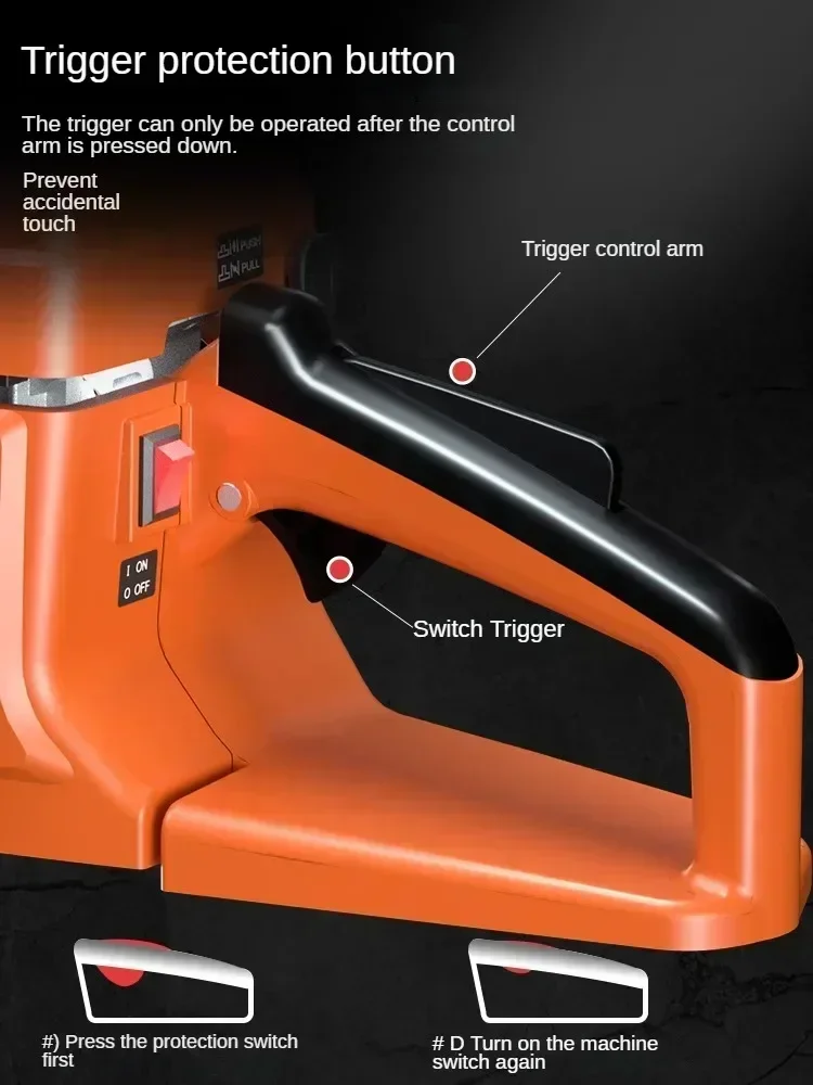 High-Power Gasoline Chainsaw for Tree Cutting in Home Use image 5