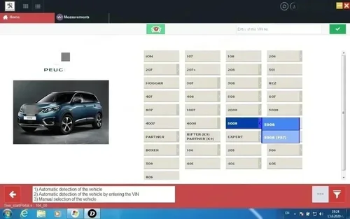 Imagen 2 del producto Software de diagnóstico de coches Diagbox V9.186, funciona con PP2000 Le-xia3 para Peo-geot para Cit-roen, adaptaciones de reinicio, instalación Original