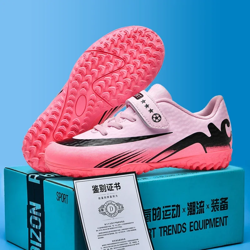 

Professional Football Men Soccer Shoes Society Outdoor Sports Sneakers Boy's Girl's Football Cleat Ultralight Training Soccer