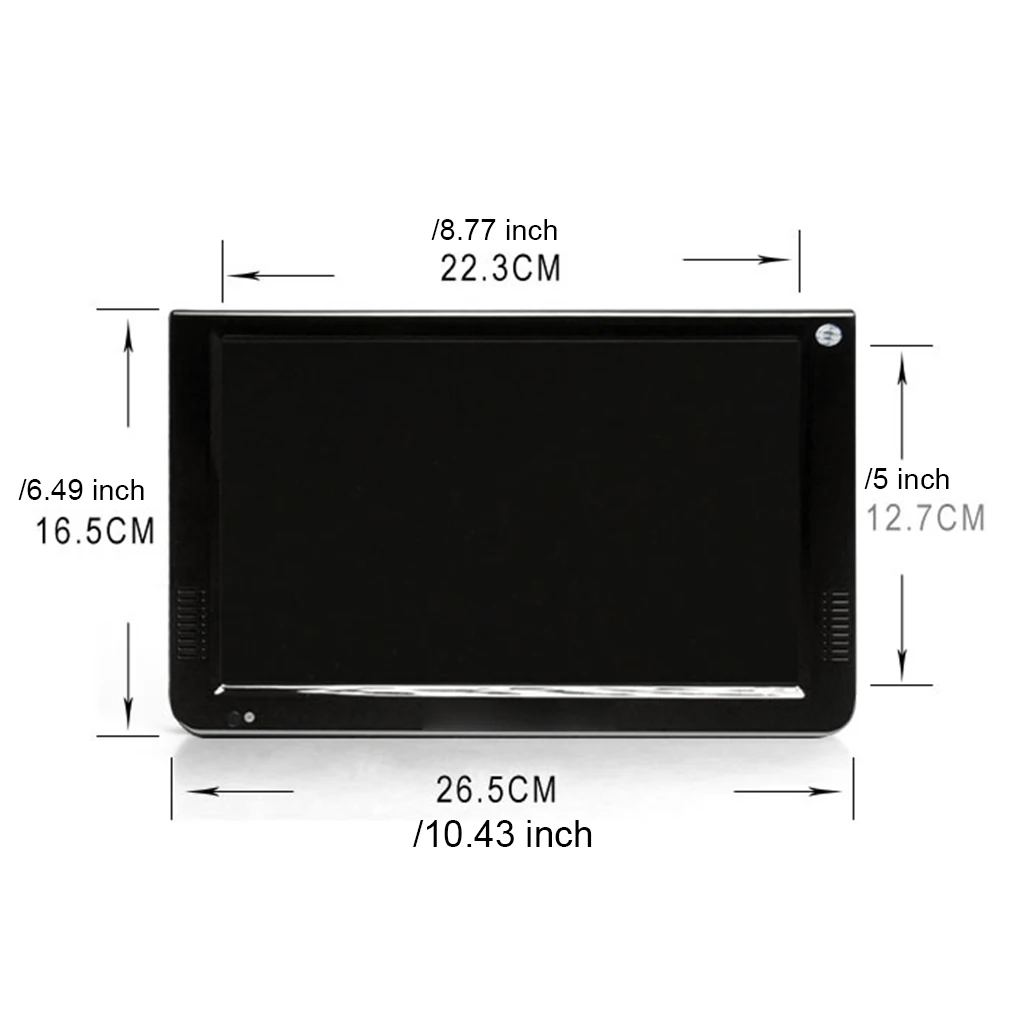 تلفزيون سيارة عالي الوضوح مع سهولة التركيب والتشغيل عن بعد تلفزيون رقمي تلقائي للسيارة #6