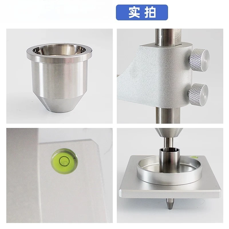 Flowmeter Powder Loose Density Meter Determination of Metal Powder Fluidity Funnel