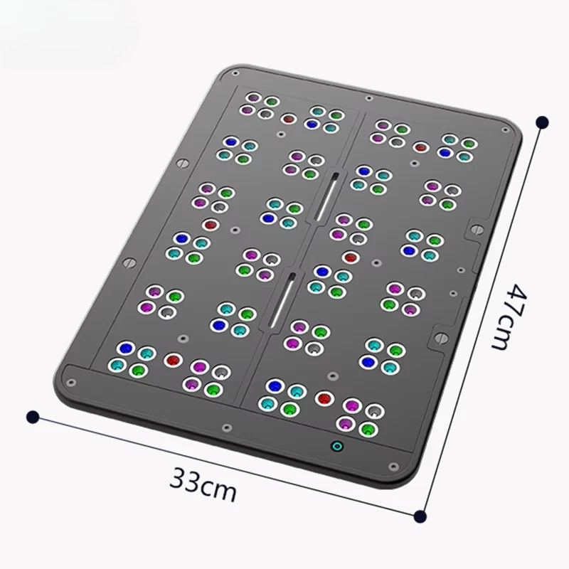 T169 Full Coverage 169W Flat Panel Reef Coral Light CREE Beads Aluminum Body Meanwell Power Supply