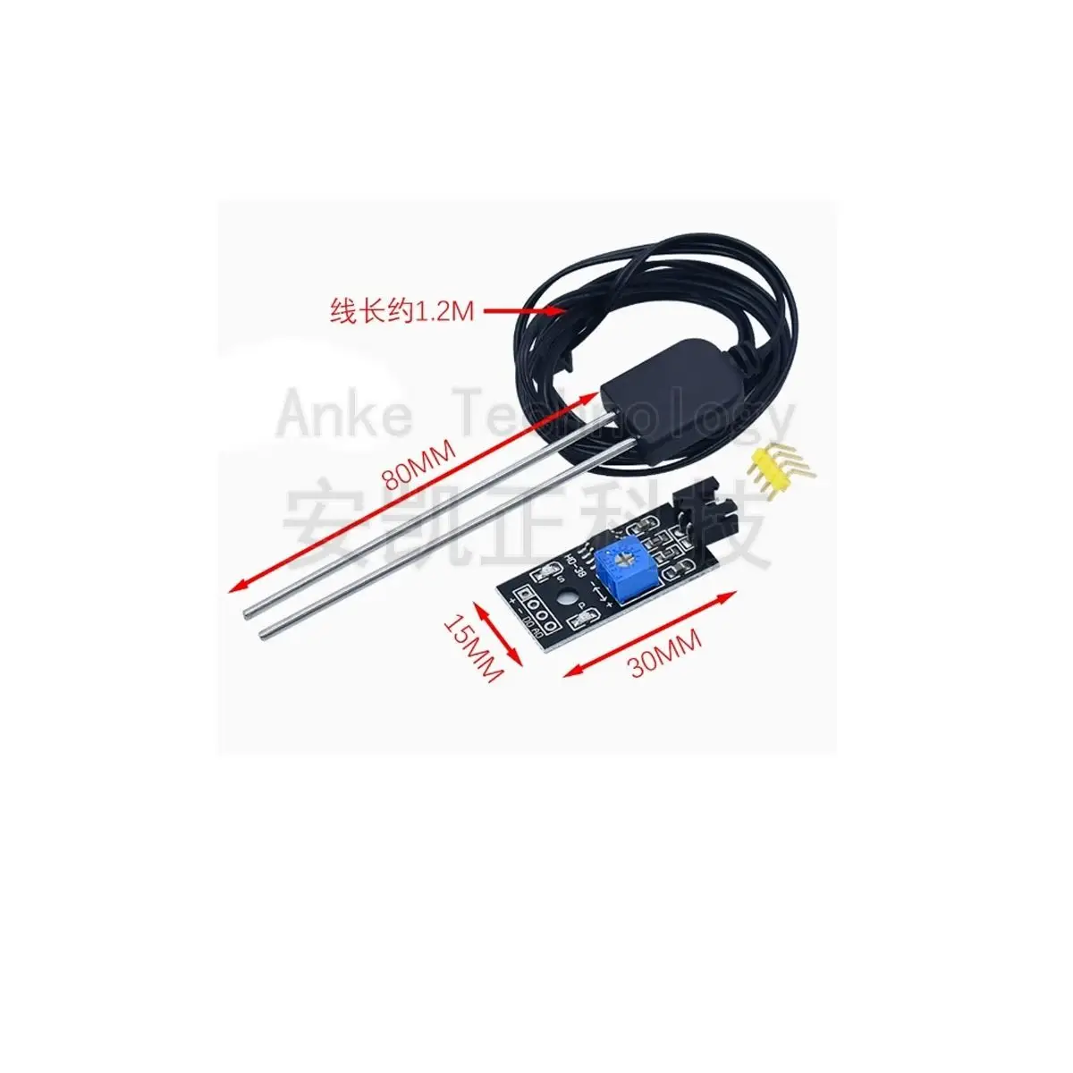 

Soil moisture module / Mud moisture detection / Soil moisture detection / Corrosion-resistant probe