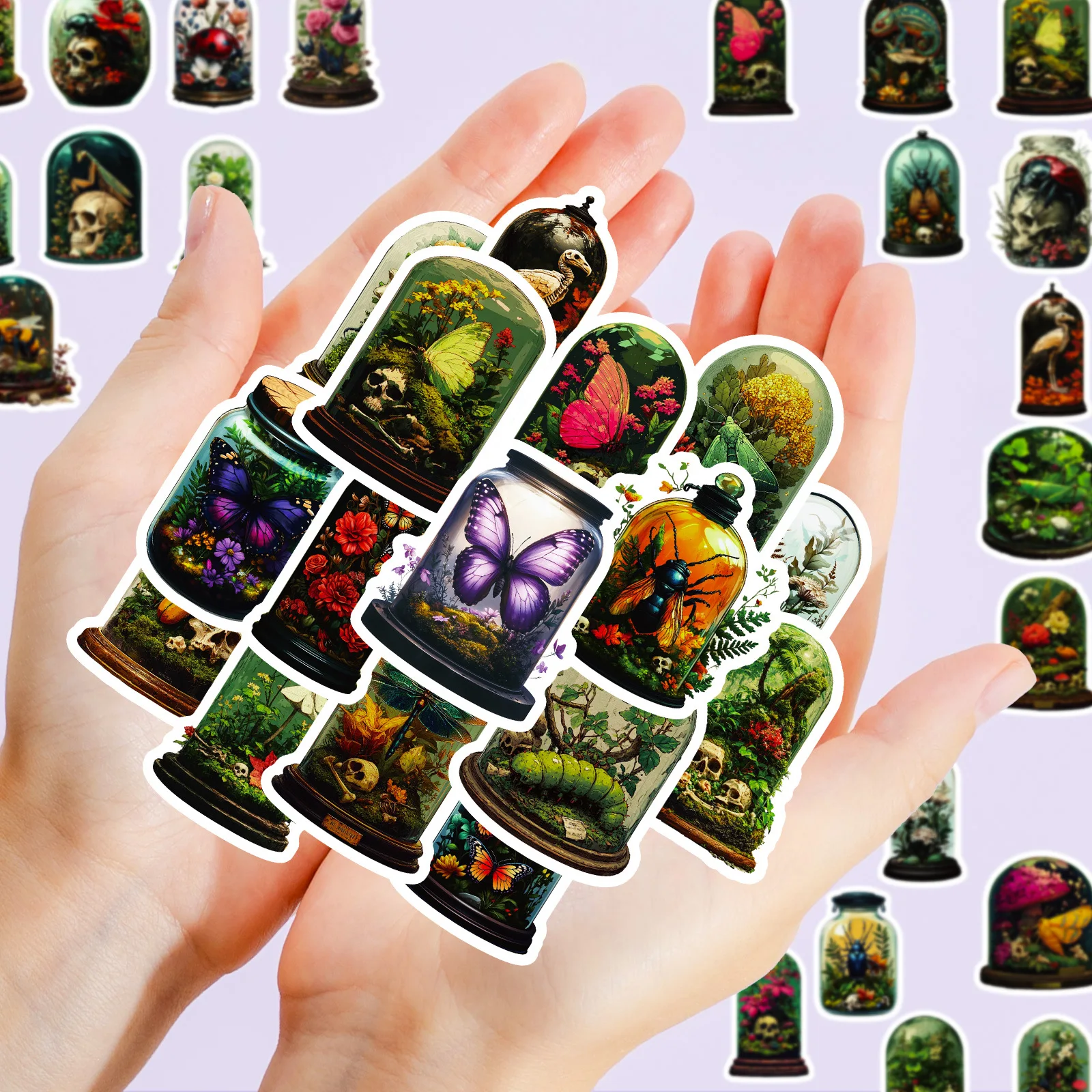 

10/30/56PCS Animal and Plant Jars Insect Bottles Vintage Graffiti Stickers Laptop Scrapbook Bedroom Skateboard Phone Scrapbook