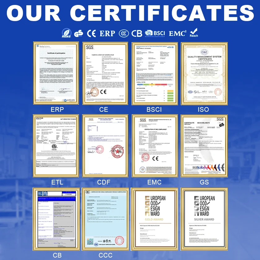 ماكينة صنع قهوة اسبريسو أوتوماتيكية جديدة تمامًا/ماكينة صنع القهوة المنزلية/ماكينة القهوة