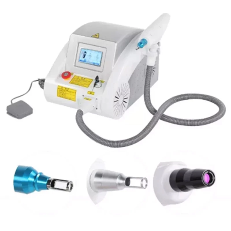 ที่ดีที่สุด Q Switch Nd Yag Laserl ความงามเครื่องสีกําจัด 1064nm 532nm 1320nm ลบ Tattoo Removal เลเซอร์คาร์บอน Peeling เครื่อง