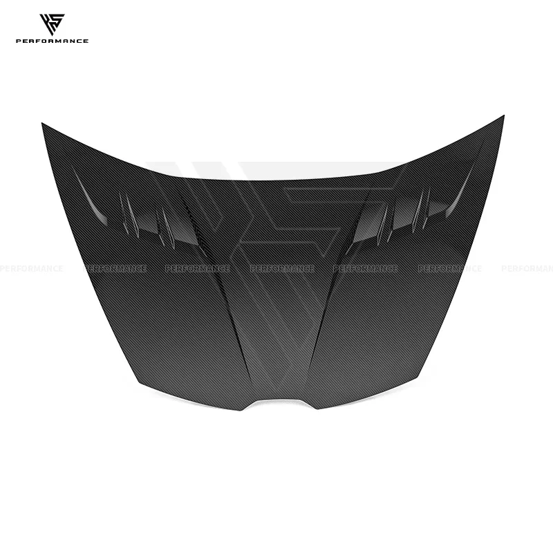 

High Quality PK Style Dry Carbon Fiber Car Parts Hood Bonnet Front Trunk Lid For Lambo Huracan LP580 LP610 EVO RWD Carbon Hood