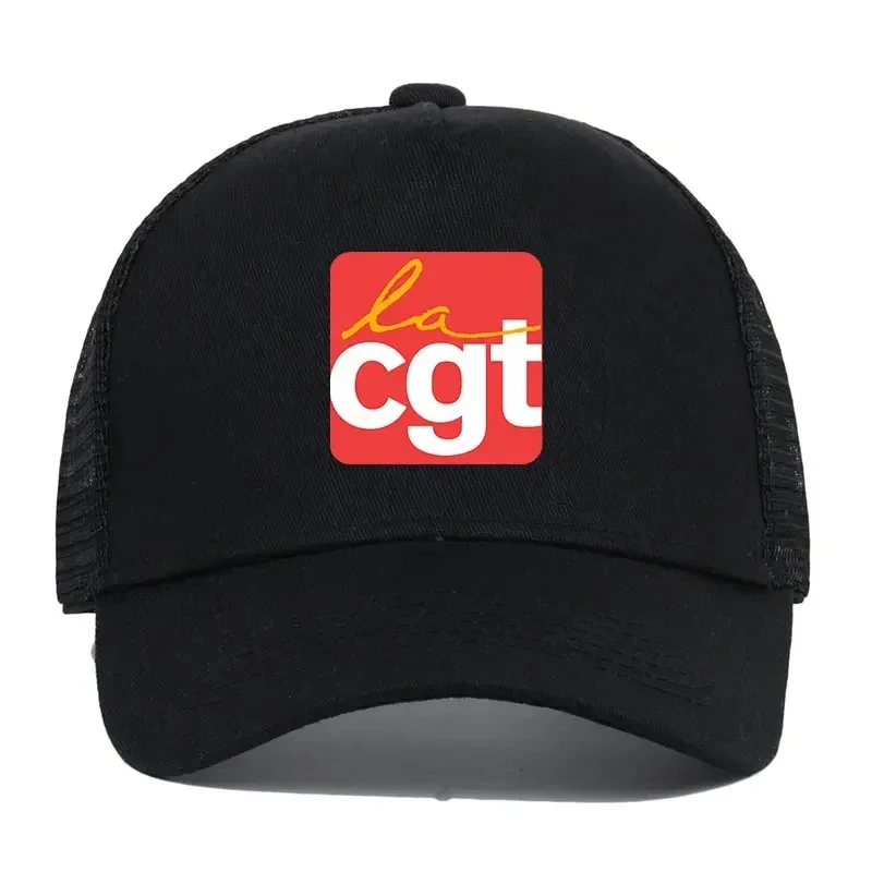 France Group CGT Trucker Caps Unisex Daliy Sun Mesh Baseball Cap Woman Man Outdoor Sport Flexfit Cap Girl Boy Outdoor Dad Cap