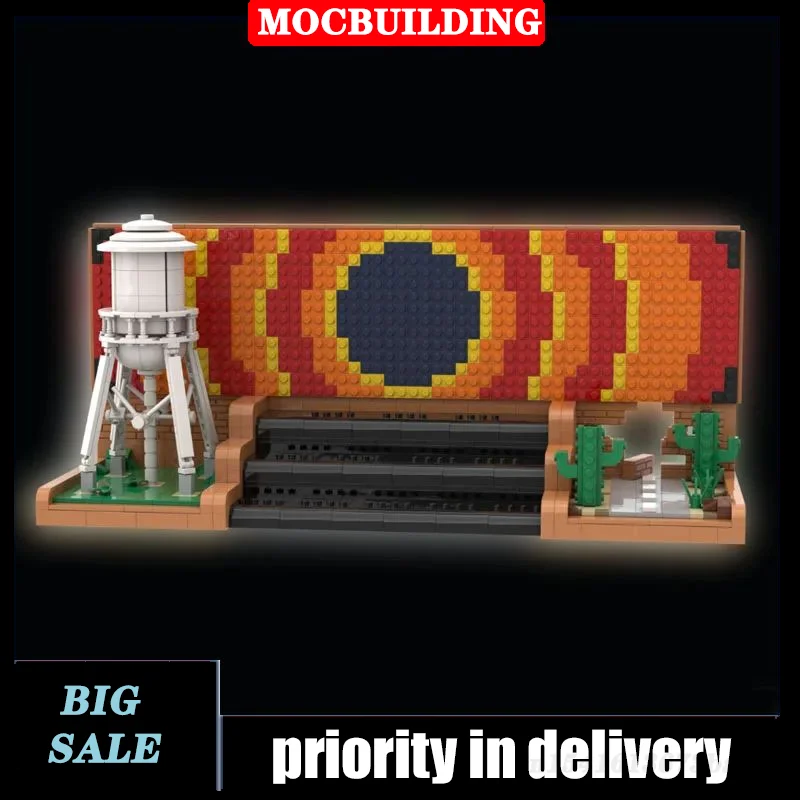 MOC Display Stand Model Building Block Assembly Collection Series Christmas Gift Toys