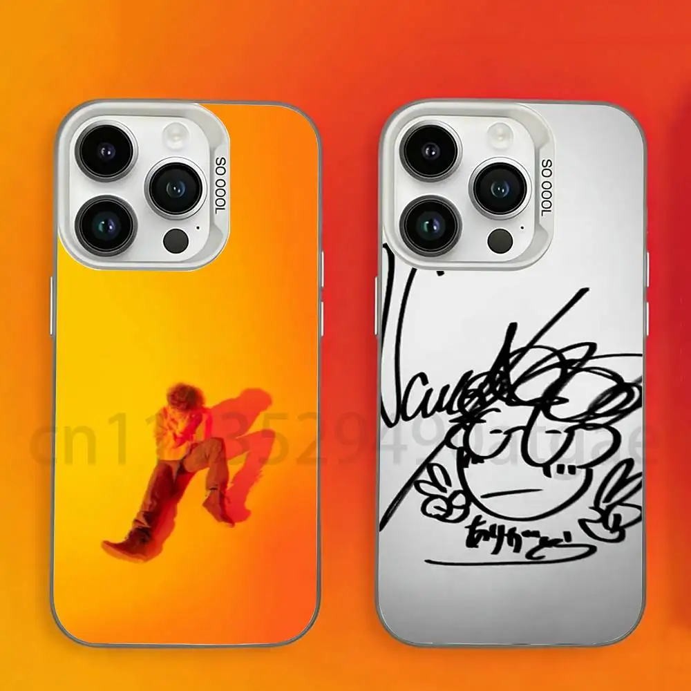Singer V-Vaundy Phone Case For iPhone 17,16,15,14,13,12,11,Pro,Max,Plus,Mini, Anti Fall Matte Hard Bumper