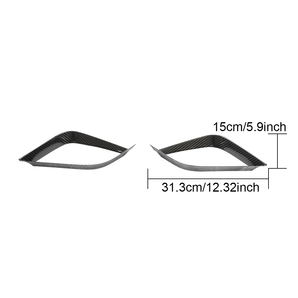 

Накладки на передний бампер из углеродного волокна для Porsche 911 GTS 2017