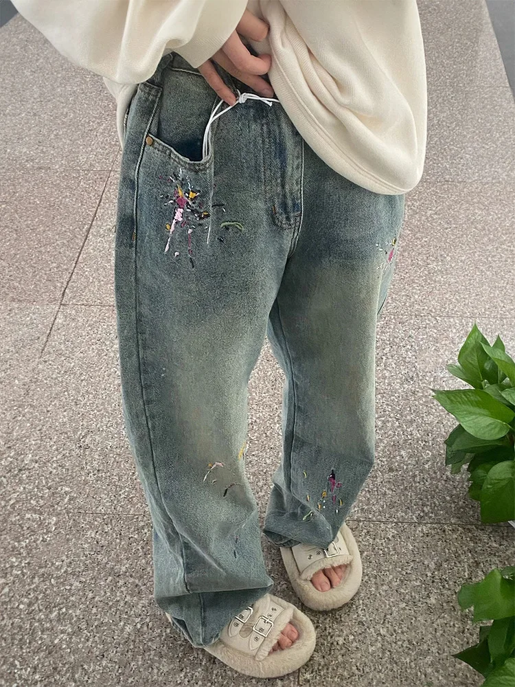 Damesjeans met hoge taille Vakantie Vakantie Reizen Strand Dames Denim Mode Comfortabel Licht Dun Ademend Koel Frisse lucht
