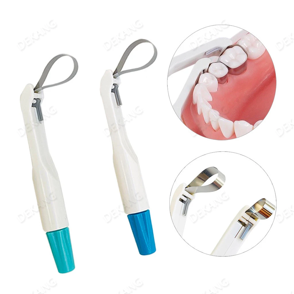 Dental Sectional Matrix Band Retainer Pliers Rod Type Bean-Shaped Matrix Holder Adjustable Resin Filling Restoration Tools