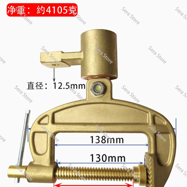 Type C High-Power 360-Degree Rotating Grounding Clamp Pressure Vessel Welding Grounding Clamp