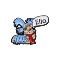 Adventure Movie Anime Labyrinth Ello Worm Enamel Pin Cartoon Brooch Lapel Bag Hat Badge Jewelry Friends Backpack Accessories