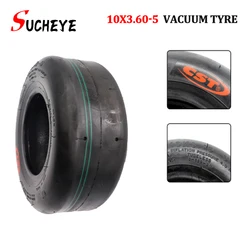 10 Inch Go Kart Tubeless Tire Front Wheel CST 10x3.60-5 Vacuum  Tyre Drift   Tyres 10*3.60-5