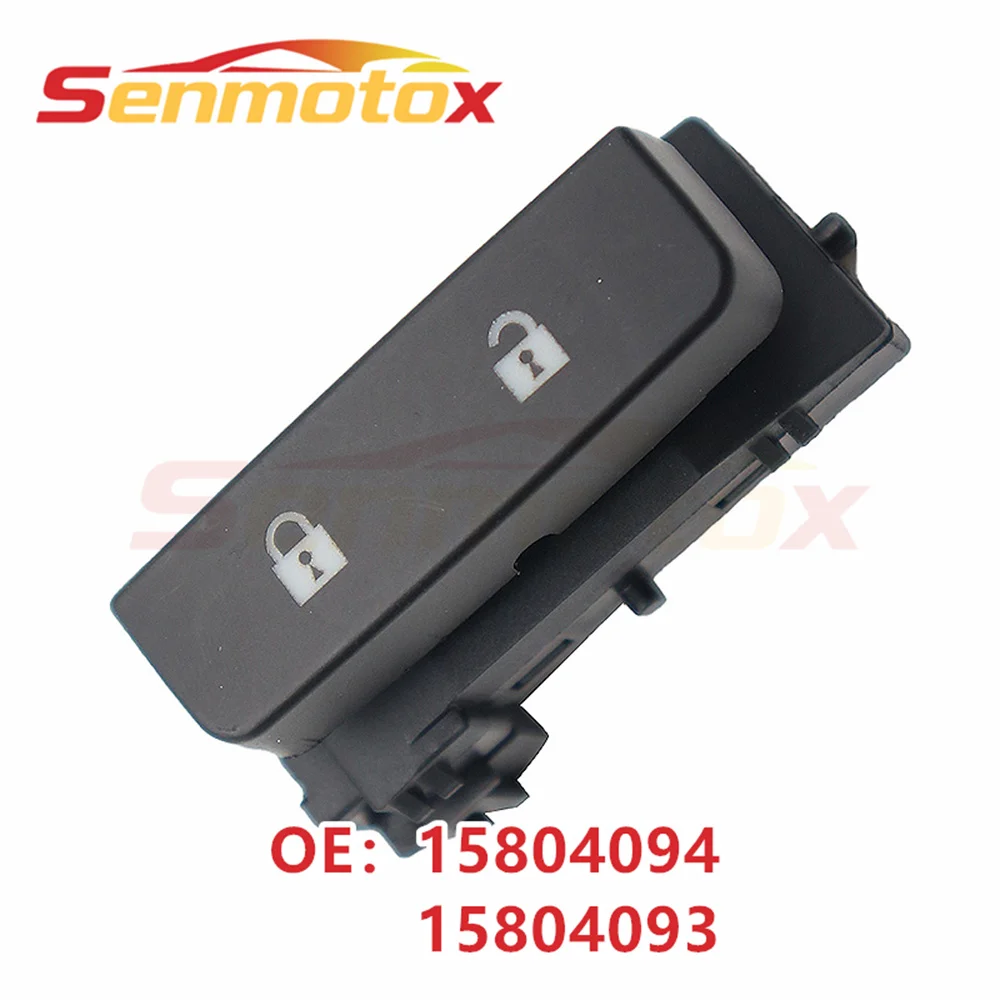 15804094 For GMC Sierra Chevy Silverado Chevrolet Traverse 2007 2008 2009 2010 2011 2012 2013 2014 Door Lock Switch 15804093