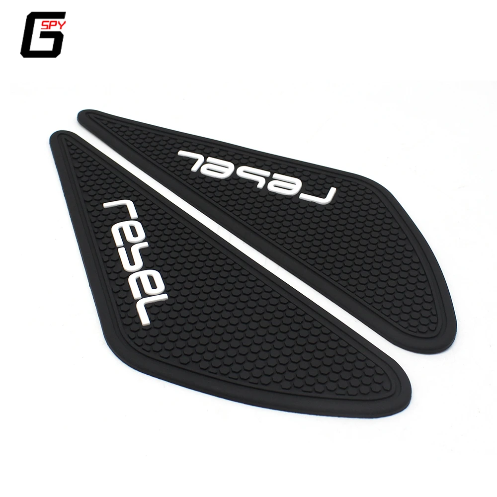 Противоскользящая наклейка CMX500 CMX300 для мотоцикла Honda Rebel CMX 500 300 мятежник топливный бак Тяговая Подушка боковой коленный захват протектор