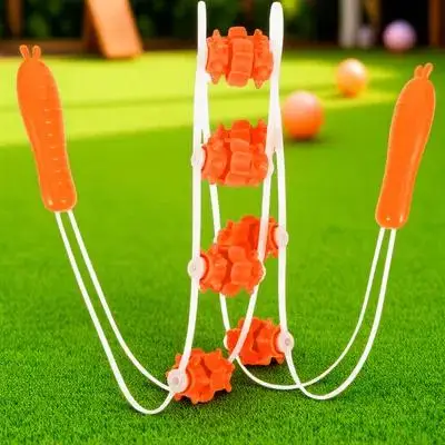 

1pc Muscle Roller Massager Tool with Silica Gel for Back Stretching Waist Pain Relief Body Therapy Yoga Aid