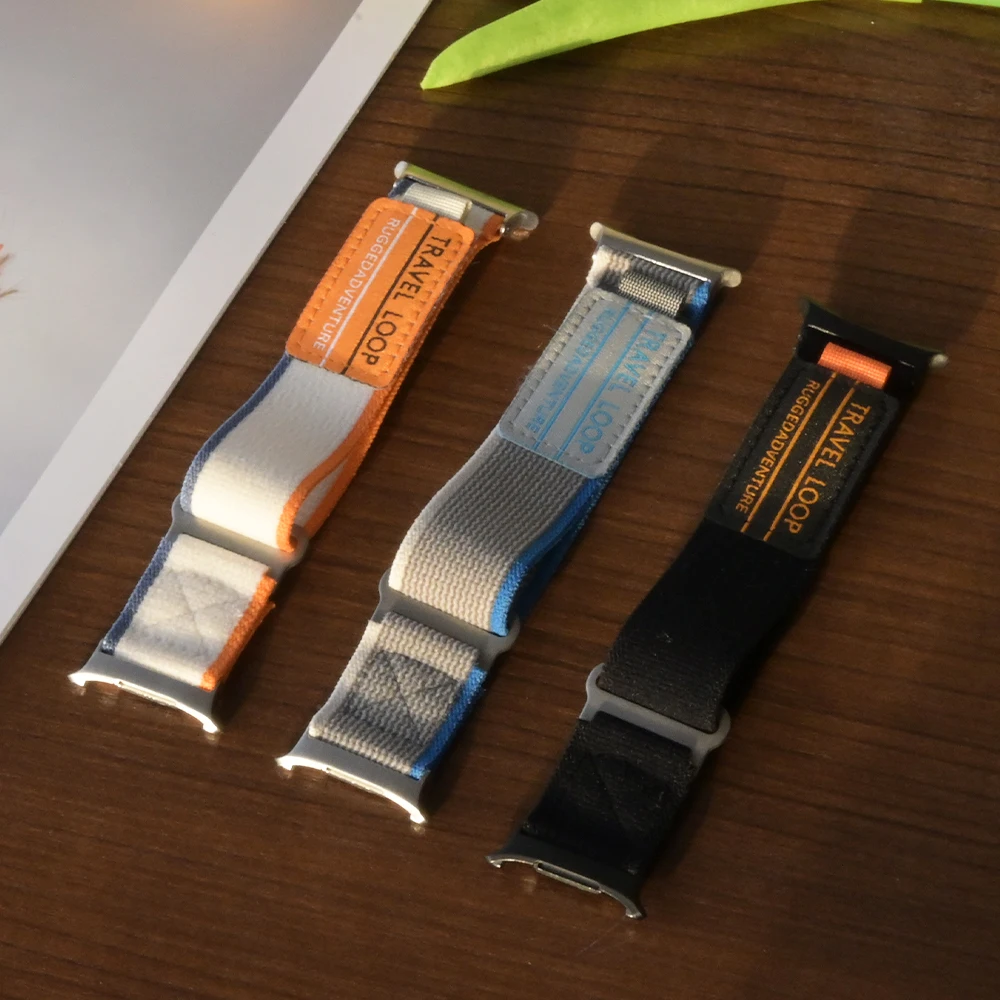 Correa deportiva de nailon para Samsung Galaxy Watch 8, correa clásica de 46mm, pulsera con bucle de viaje de 40mm y 44mm, Galaxy Ultra 2025