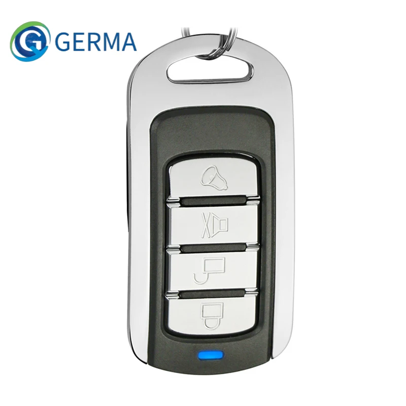 GERMA 868MHZ 433MHZ Remote Control 4 Channel Garage Gate Door Opener Remote Control Duplicator Clone Cloning Code Garage Car Key