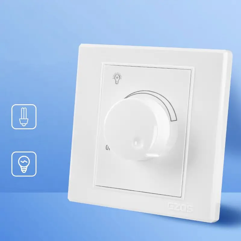 LED SCR Dimmer Switch Brightness Controller for Lights Thyristor Dimmers Downlight Adjustment Controller Low Power Consumption