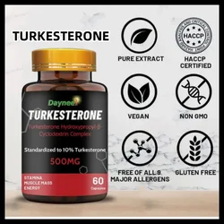 Turkesterone Capsule Mass Gainer Stamina Muscle Masse Nergy Fat Increasing Tablets Man Fat Growth Weight Gain for Men's Health