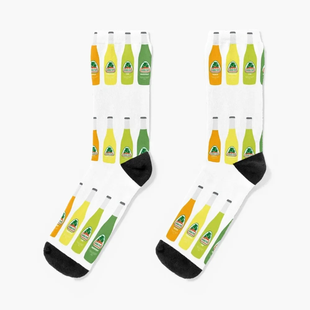 Jarritos Garrafas Digital Art Meias para Homens e Mulheres, Loose Hiking Socks, Valentine Gift Idea