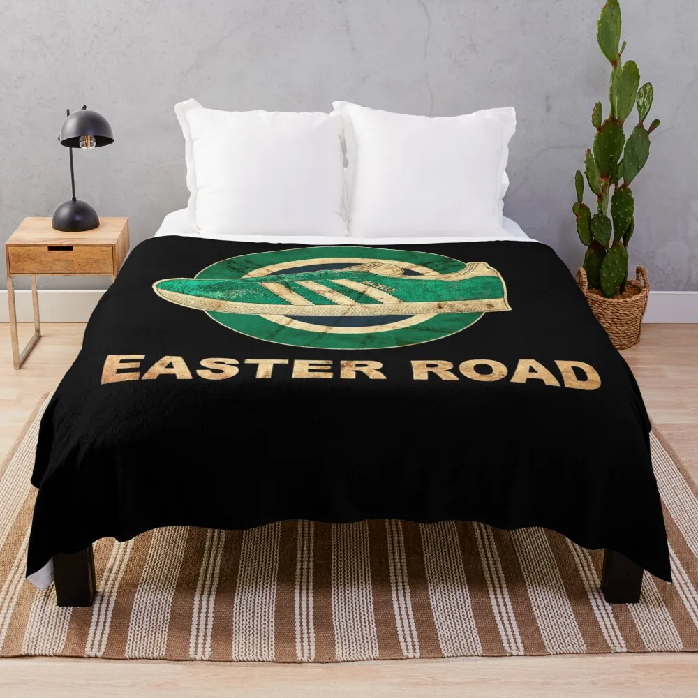 Hibernian easter road Throw Blanket bed plaid funny gift Decorative Beds Winter beds Blankets