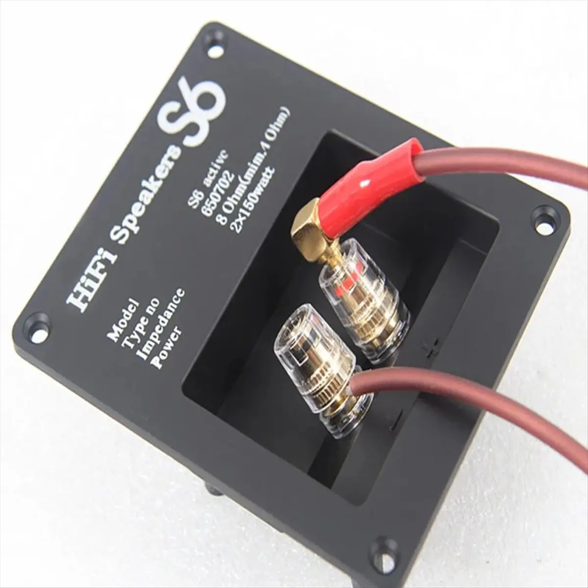 A24I 2PCS the Junction Box Connector of the Speaker Box is Equipped with A 506 Terminal Terminal