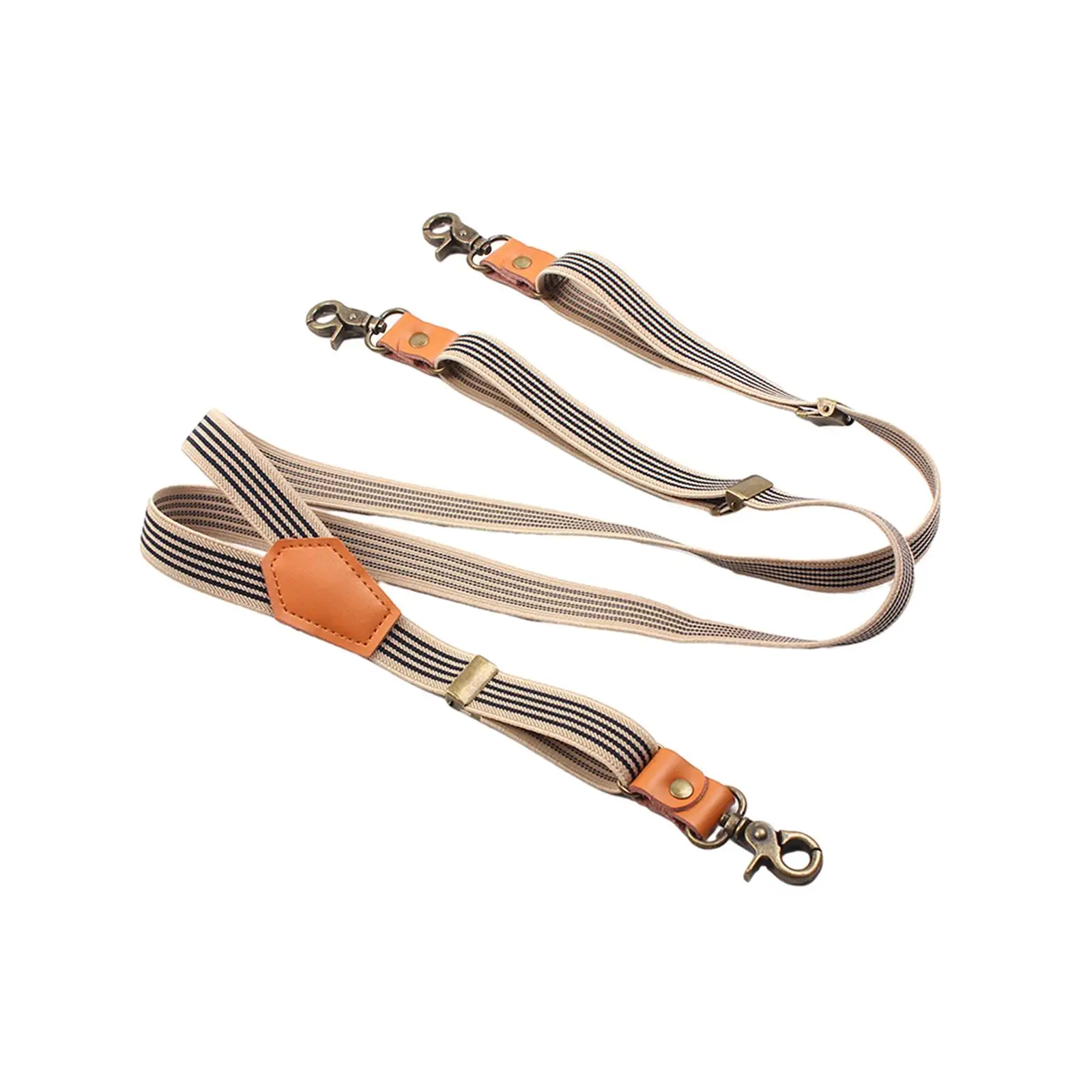 

Suspenders for Men Heavy Duty Adjustable Y Back Construction Elastic with Swivel Hooks Belt Loops Braces Mens Womens for Work