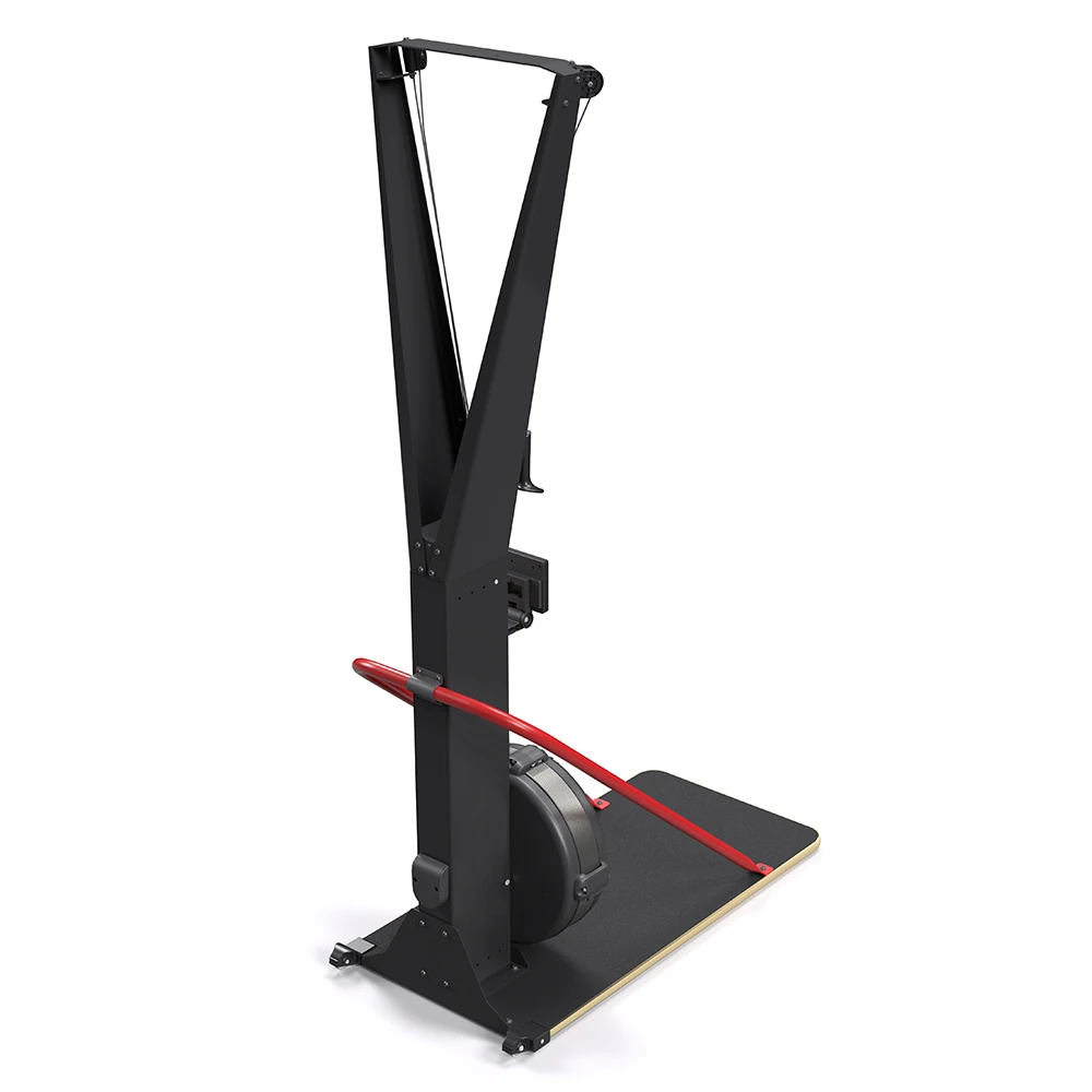 Premium Quiet Wind Resistance Adjustable Ski Machine 130KG Capacity ABS+Steel Construction Modern Design Commercial Cardio