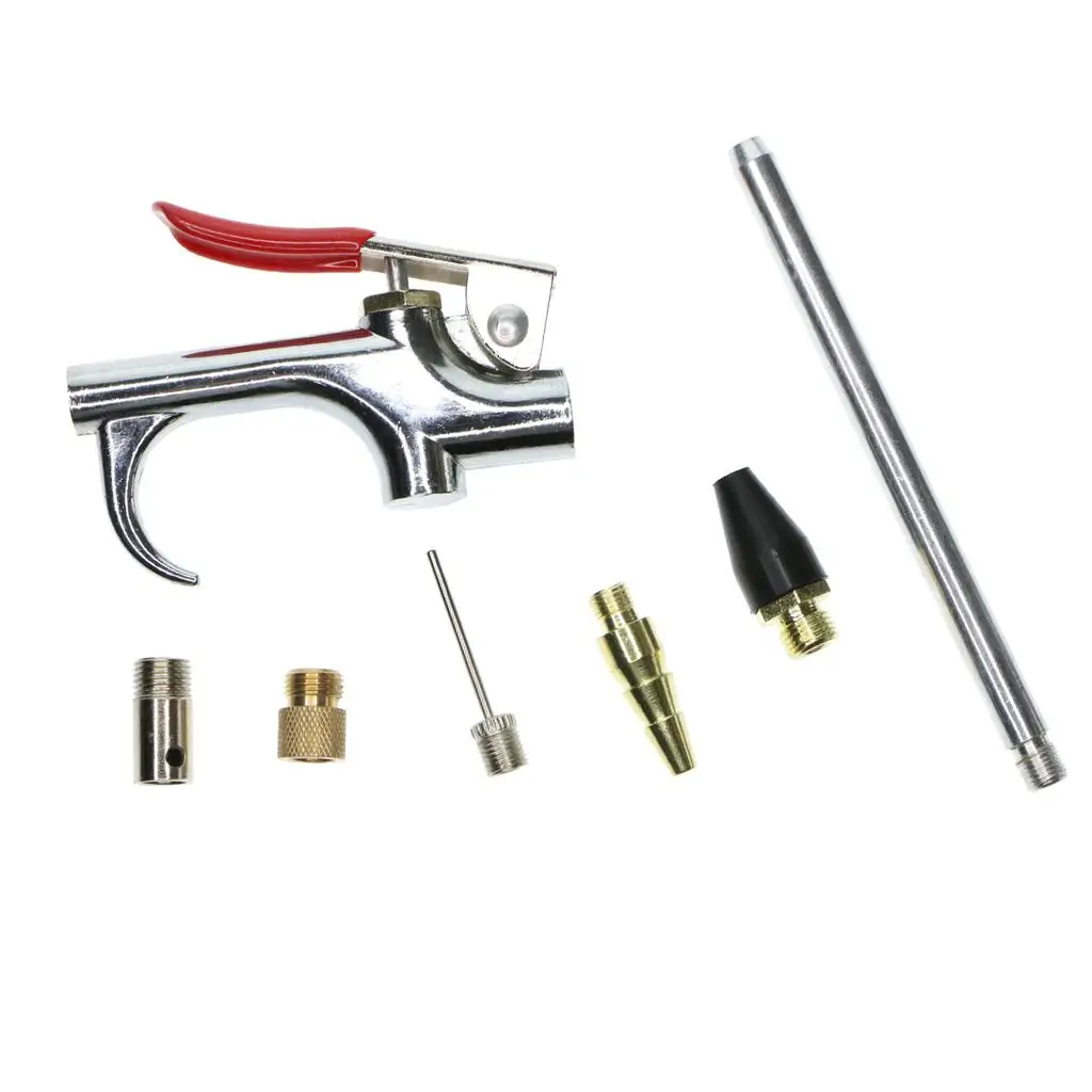 

1/4'' KIT BLOW BLOWER DUSTER DUSTER WITH NOZZLE 7 PIECES/ SET