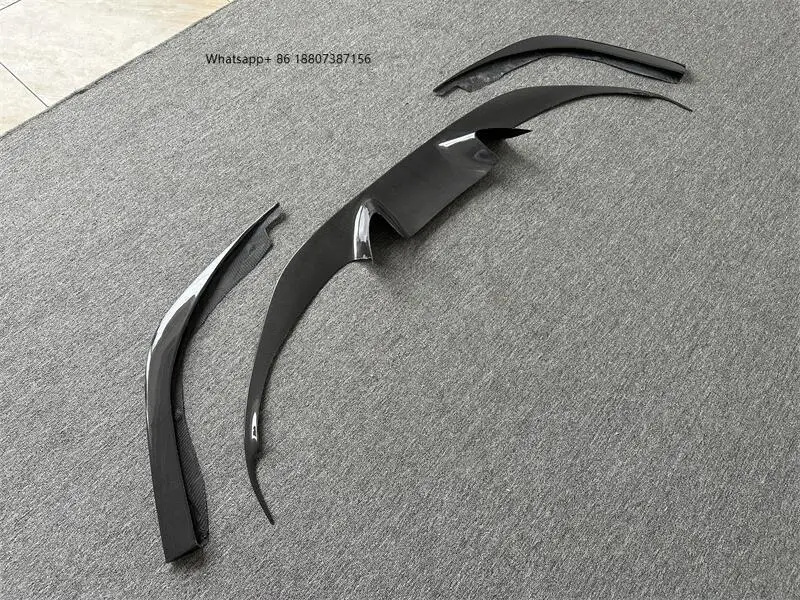 

Комплект карбонового обвеса для Ferrari F8: передний сплиттер, передняя губа, передние уголки, компоненты из карбона для начинающих.