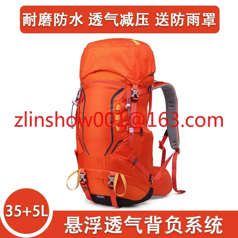 

Outdoor Mountaineering Bag Travel Backpack Camping Hiking Bag Back Riding Luggage 40 Liters