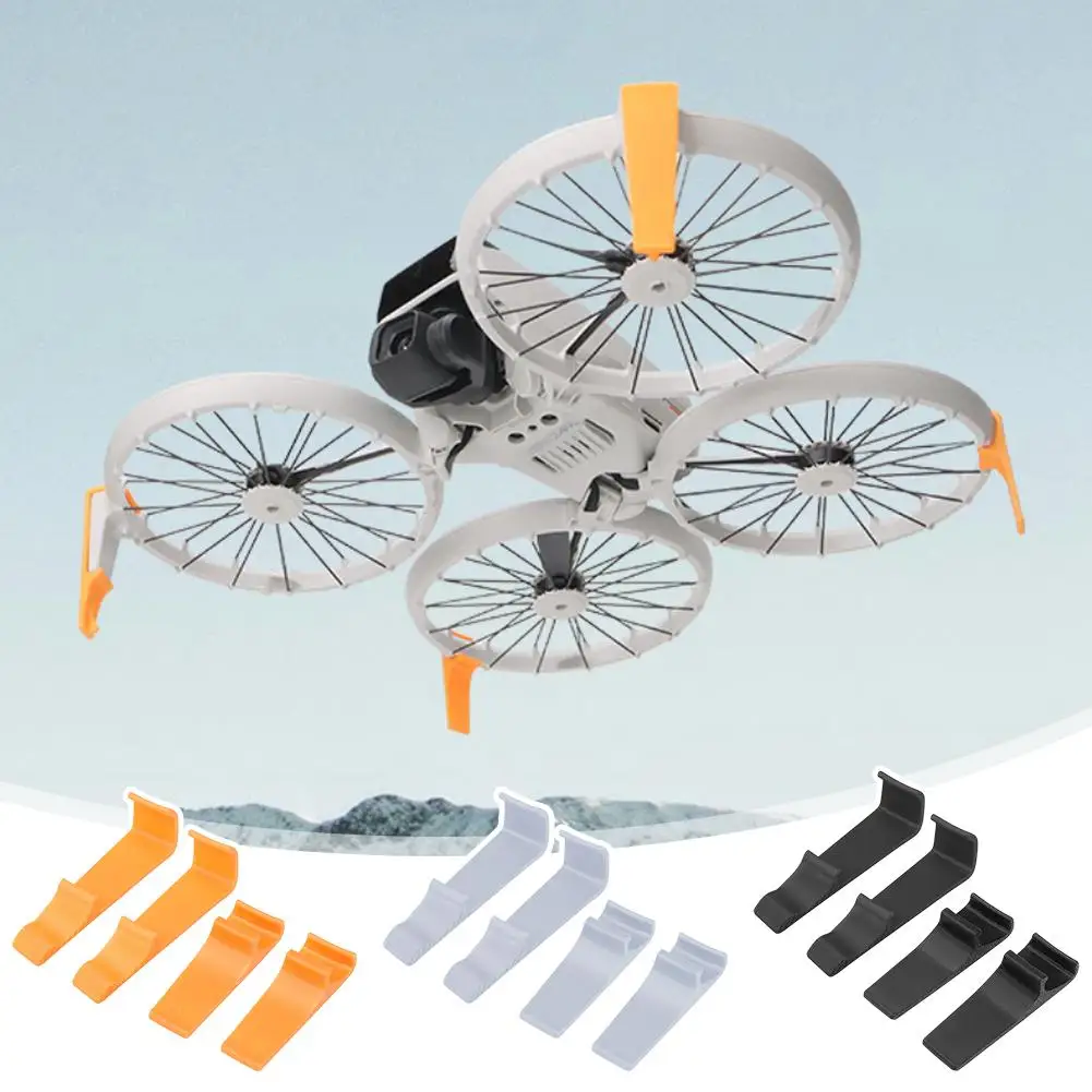 

for dji Flip Landing Gear Drone Non-disassembly Folding Anti-wear Bracket Anti-scratch Landing Heightened Tripod And Protec L3j1