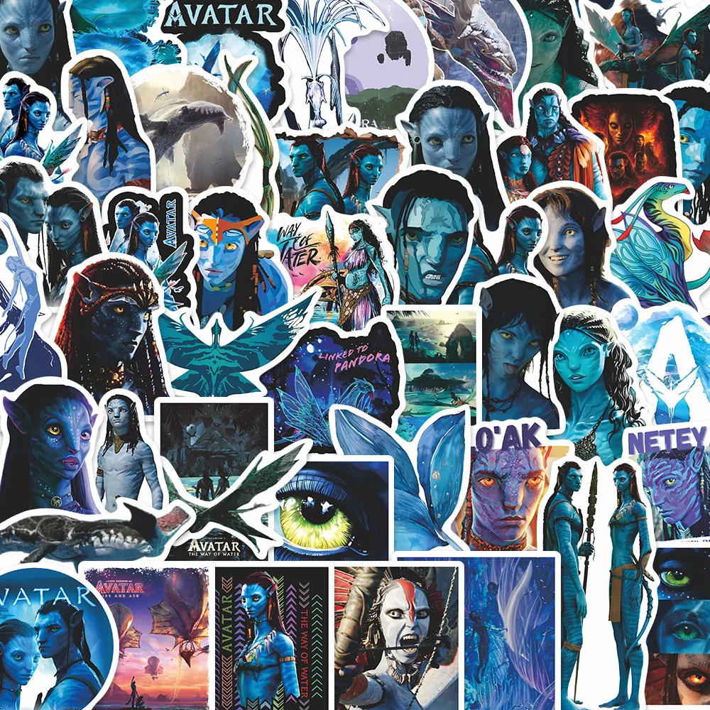 10/30/65pcs Hot Disney Film Avatar 3: Vuur en As Stickers Cartoon Graffiti Decals DIY bagage Notebook Telefoon Sticker Speelgoed Gift