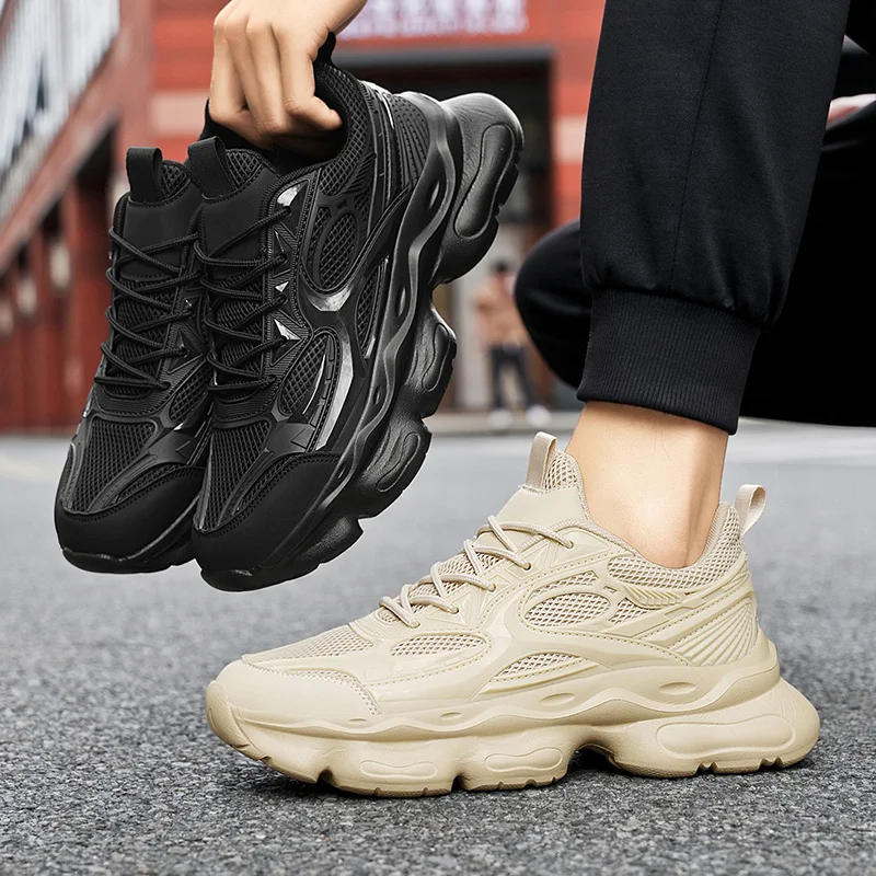 

2026 New Classic Men's Sneakers Casual Thick Bottom Workwear Casual Shoes for Youth Outdoor Lightweight Sports Running Shoe