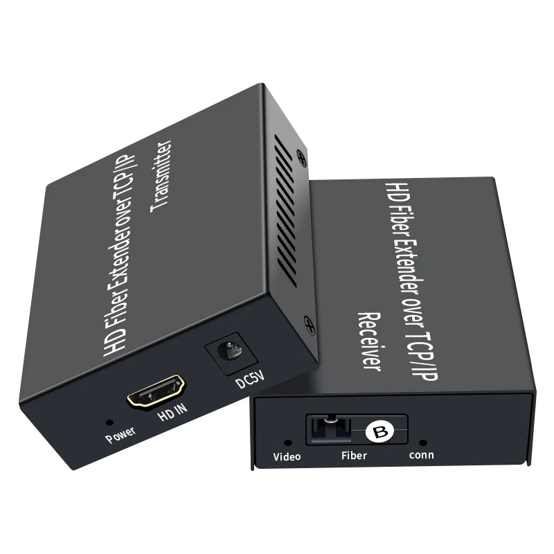 3KM/20KM 1080P HDMI Fiber Extender Over SC Optical Cable Support One TX To Multiple RX Transceiver Kit