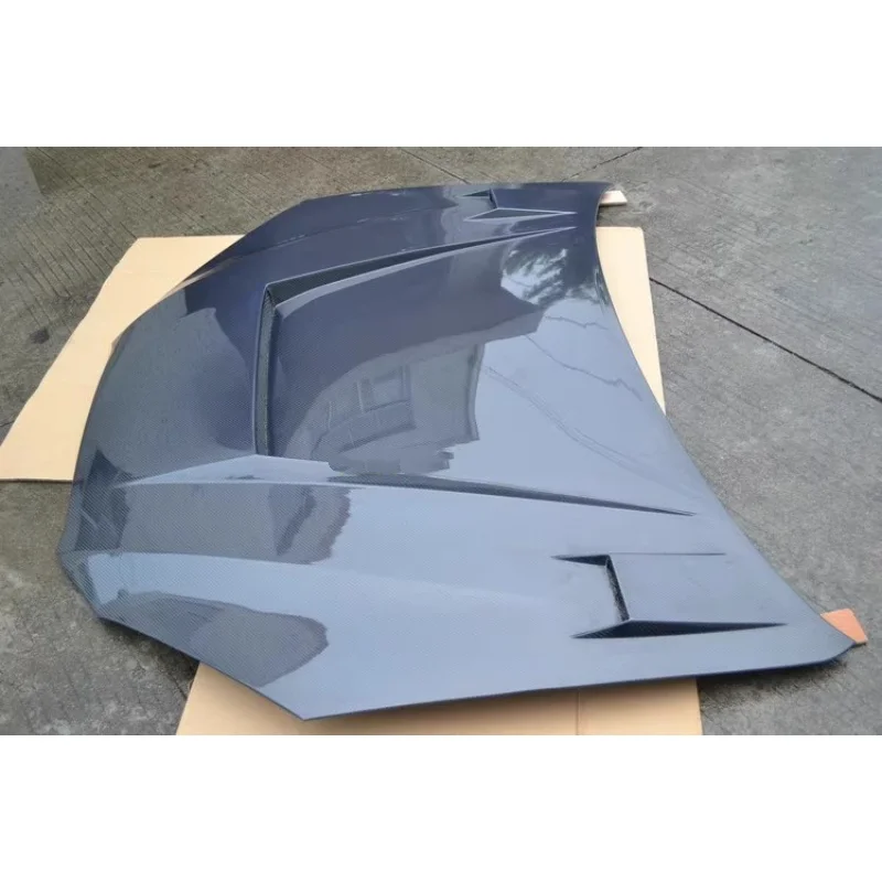 

Крышка двигателя из углеродного волокна для Hyundai Genesis Coupe 08-10, легкий капот, автомобильные аксессуары