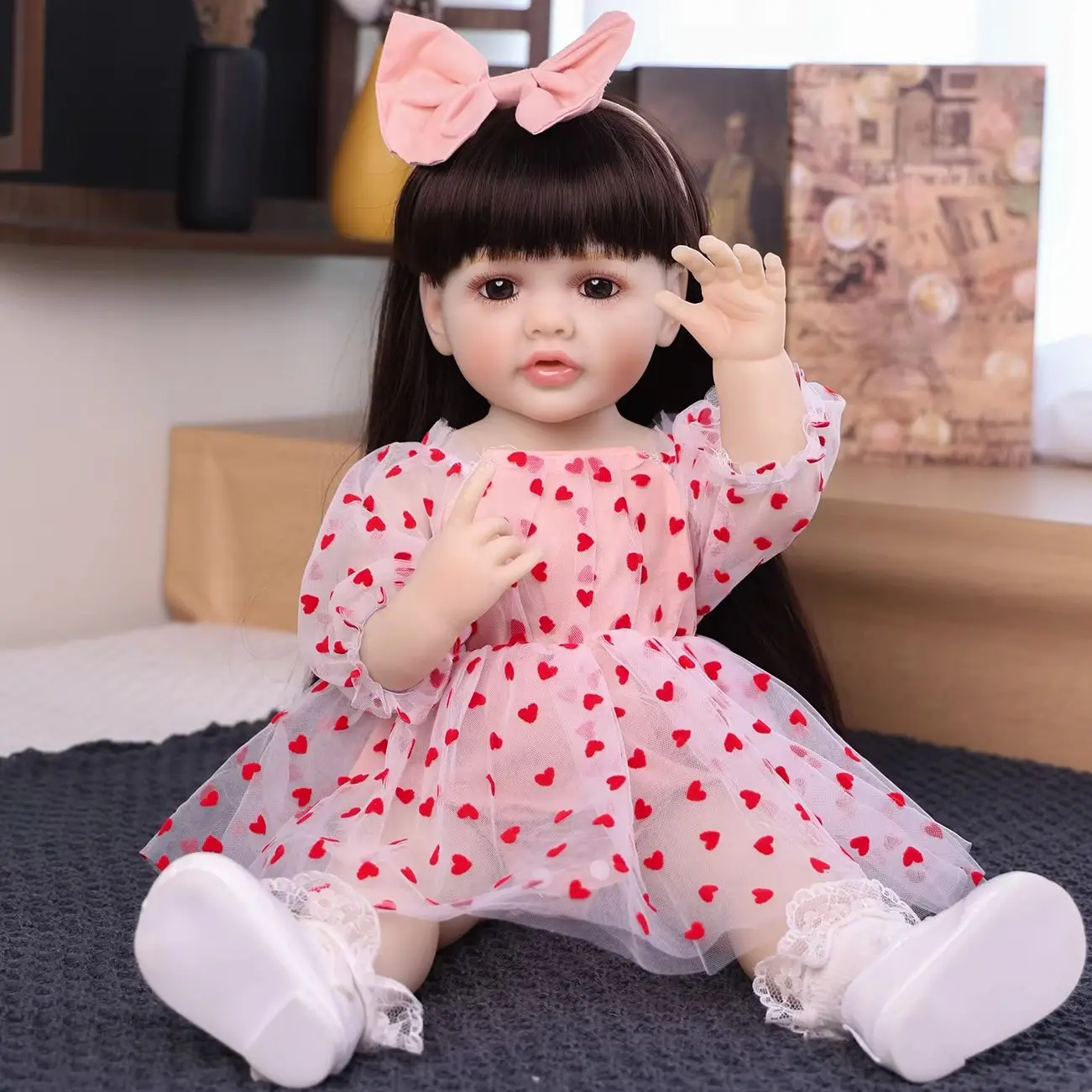 keiumi-bambola-reborn-da-22-pollici-dipinta-a-mano-neonato-realistico-pelle-vero-tocco-bambola-d'arte-da-collezione-regalo-di-natale