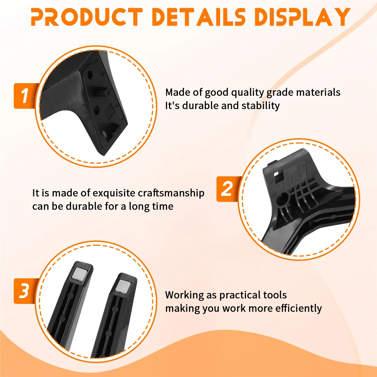 AT77 Stand for LG TV Legs Replacement,TV Stand Legs for LG 49 50 55Inch TV 50UM7300AUE 50UK6300BUB 50UK6500AUA Without Screw