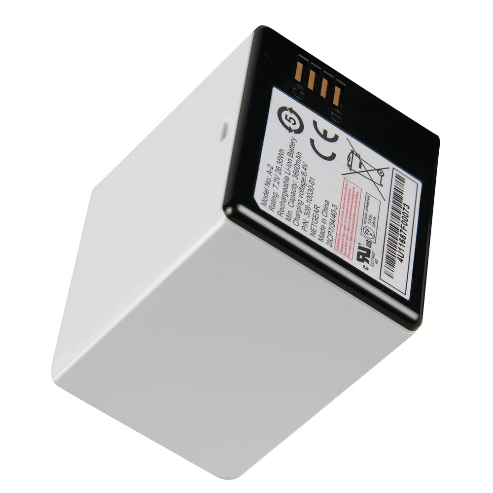 Replacement Battery A-2 For Arlo Go Mobile HD Security Camera VMA4410 High Quality Batteries 3660mAh