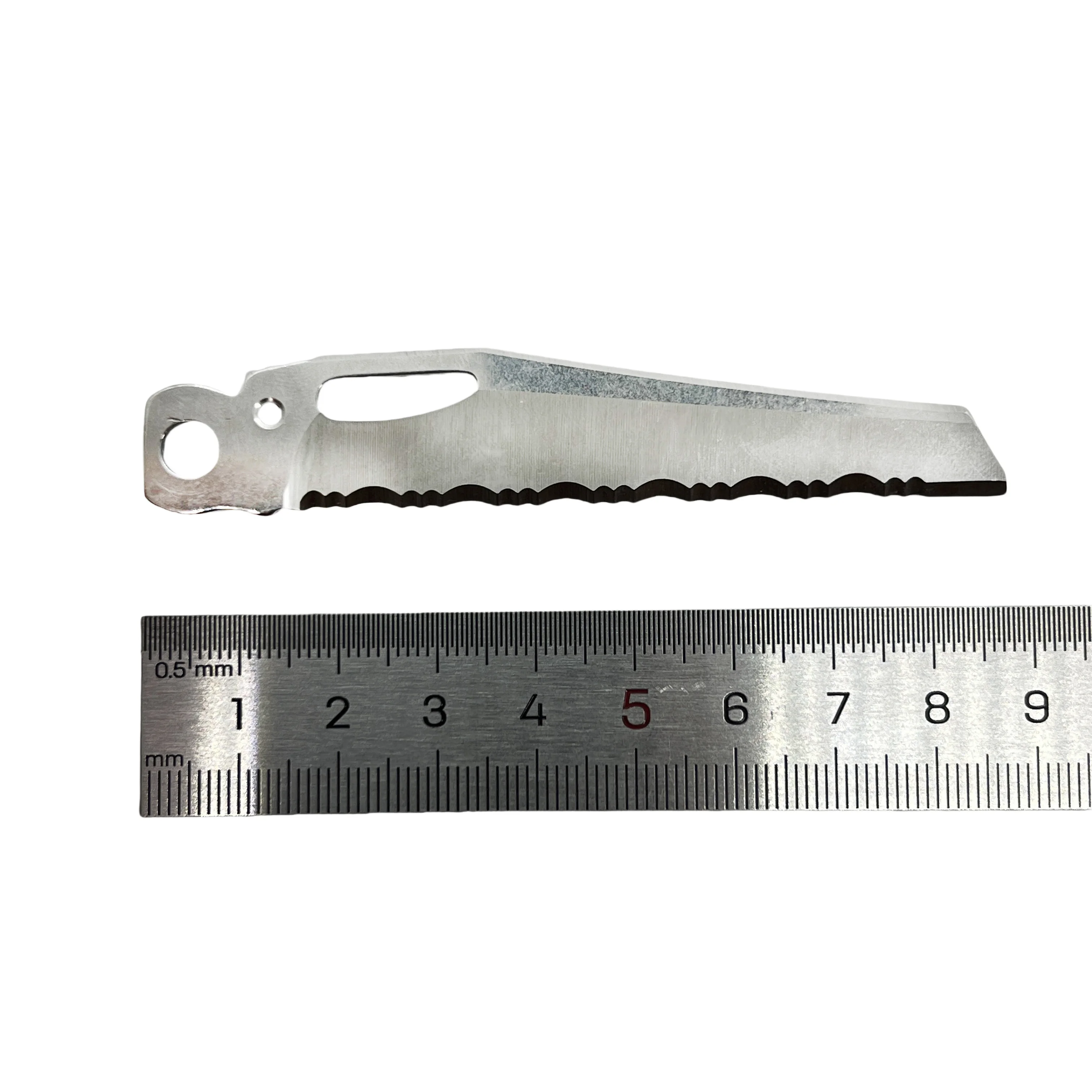 Faca Serrilhada para Leatherman Onda Carga Tti Substituição Parte Acessórios Faça Você Mesmo 420hc pc