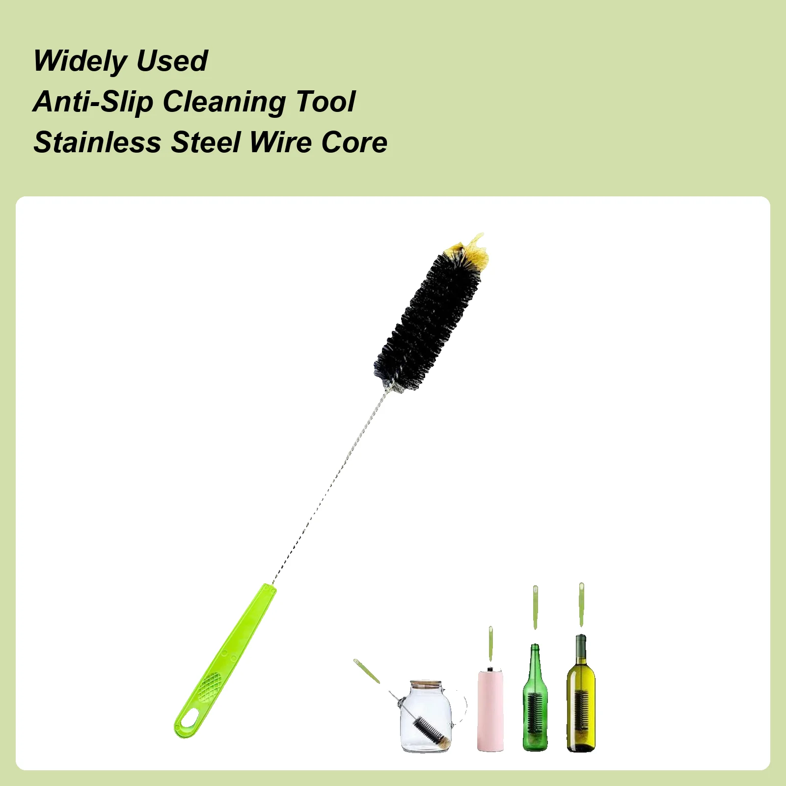 

Щетка для бутылочек, эргономичное средство для чистки стеклянной посуды, гибкая щетка для чашек для детской бутылочки, пивной графин, мытье посуды, кухня, дома, путешествия