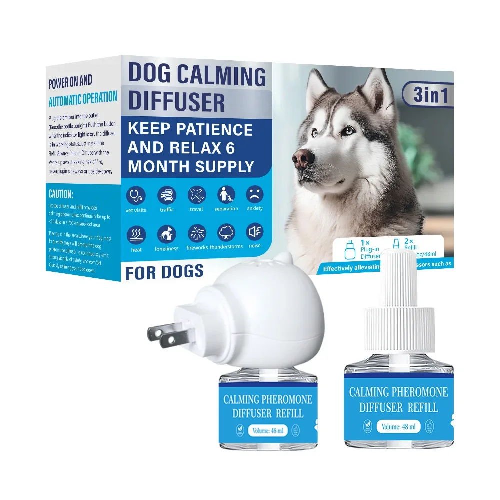 Verzachtende vloeistof voor huisdieren, verzachtende vloeistof voor katten en honden, Antistresspreventie van Felomon, kattenurine, elektrische verwarmingsset