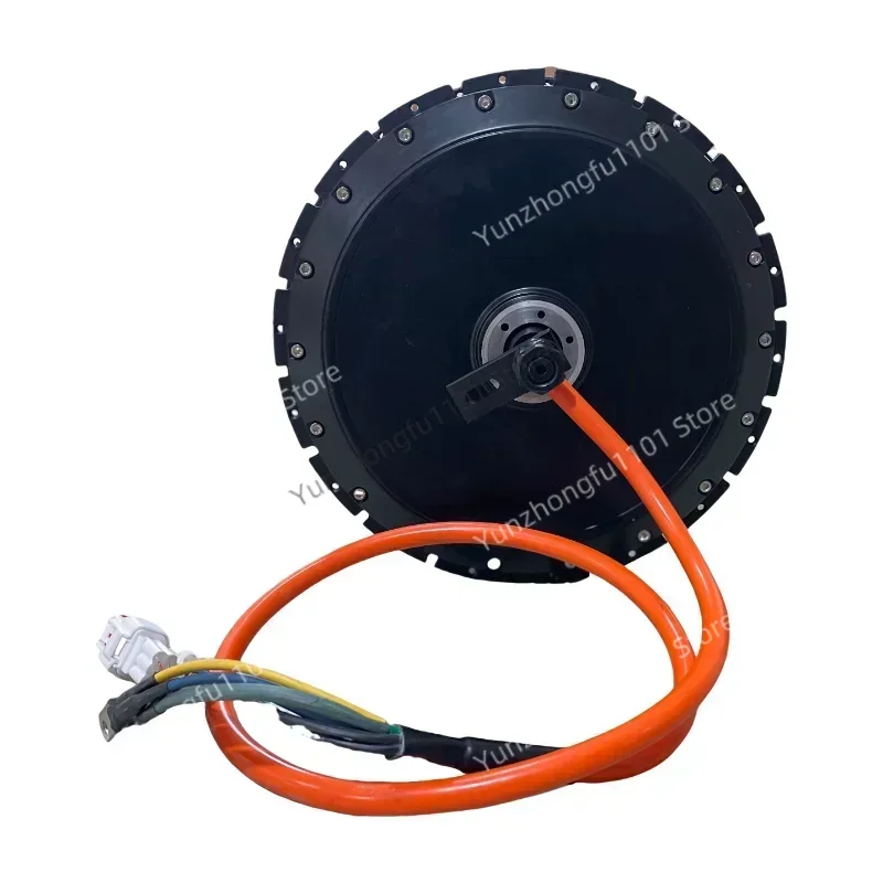 QS273 40H V3 4000W 8000W Electric Motorcycle Hub Motor 152mm Drop-Outs