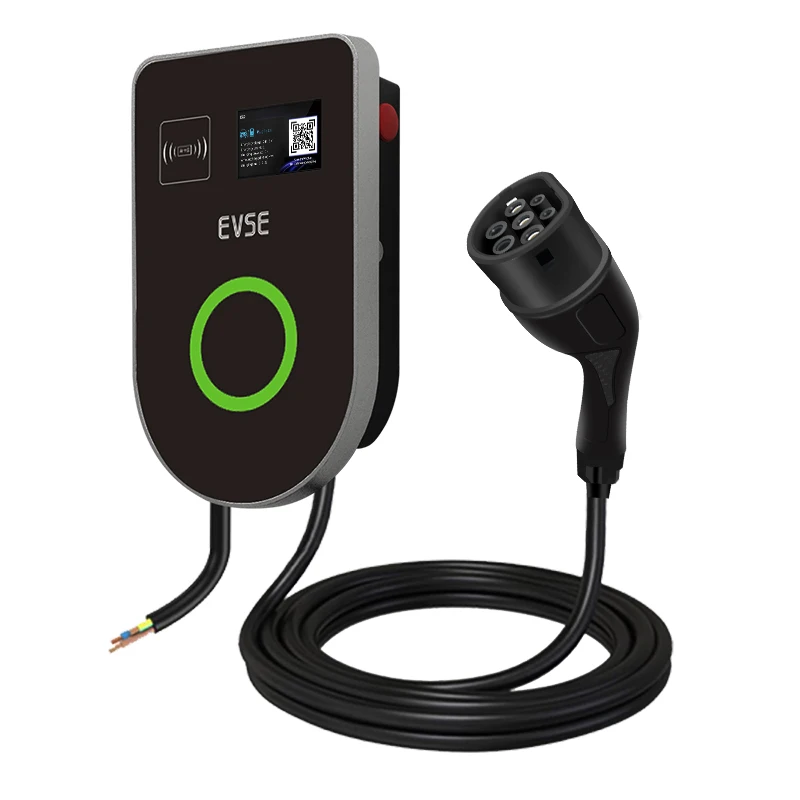 

3.5 Inch Screen J1772 EV Charging Station 7KW 11KW 22KW LED Indicator